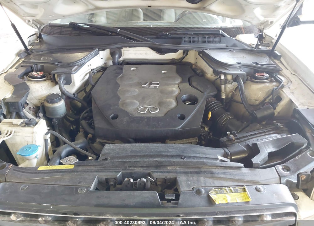 2005 INFINITI FX35 VIN: JNRAS08W05X207221