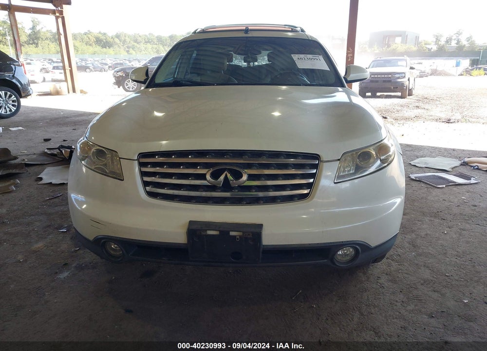 2005 INFINITI FX35 VIN: JNRAS08W05X207221