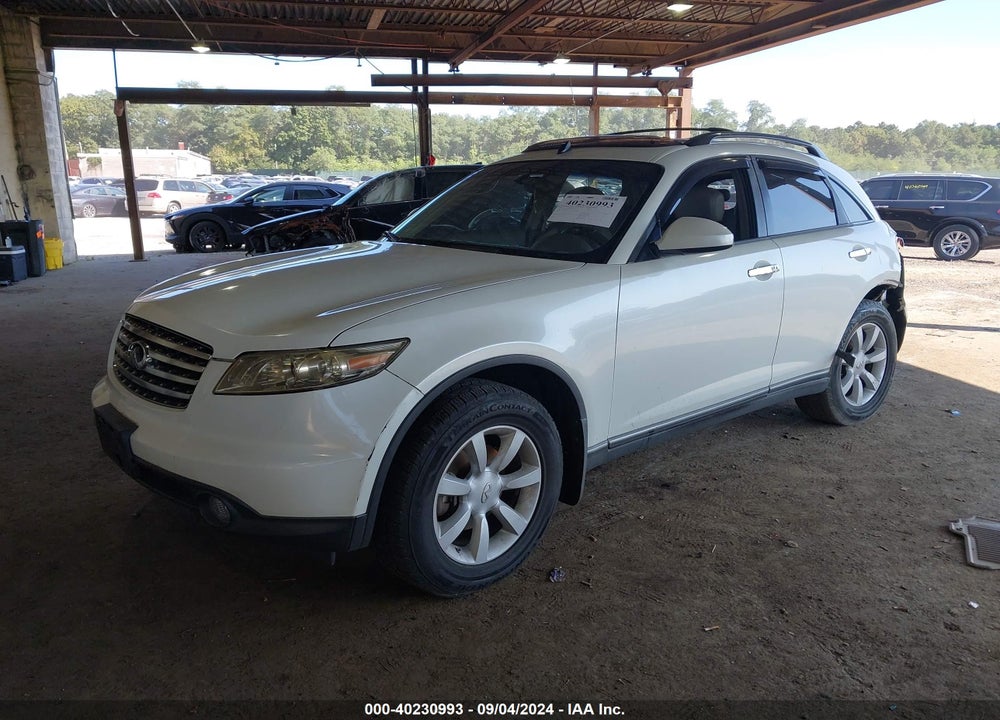 2005 INFINITI FX35 VIN: JNRAS08W05X207221