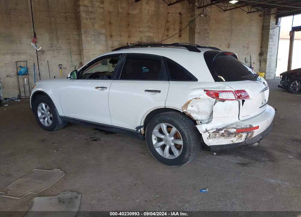 2005 INFINITI FX35 VIN: JNRAS08W05X207221