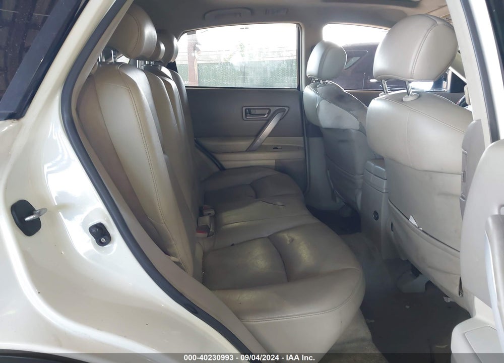 2005 INFINITI FX35 VIN: JNRAS08W05X207221