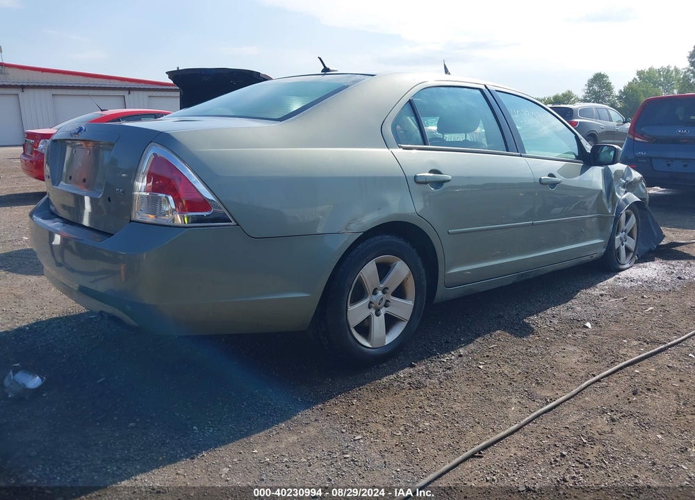 2008 FORD FUSION SE VIN: 3FAHP07Z28R165200