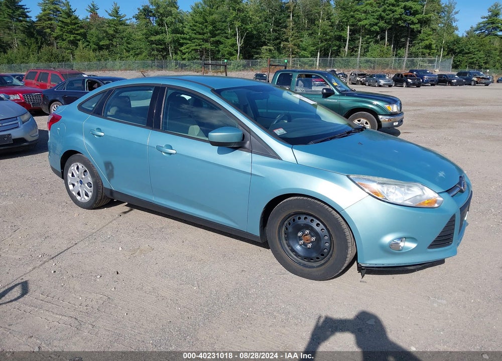 2012 FORD FOCUS SE VIN: 1FAHP3F21CL453478