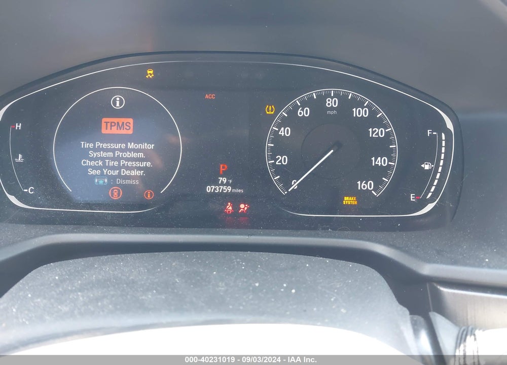 2019 HONDA ACCORD LX VIN: 1HGCV1F18KA039289