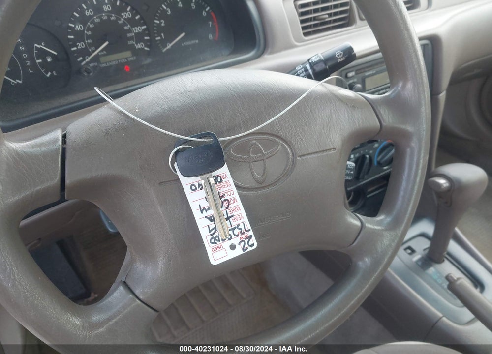 1999 TOYOTA CAMRY LE V6 VIN: 4T1BF22K9XU080690