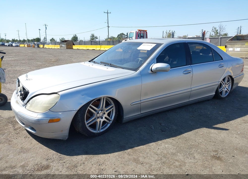 2001 MERCEDES-BENZ S 430 VIN: WDBNG70J51A198135