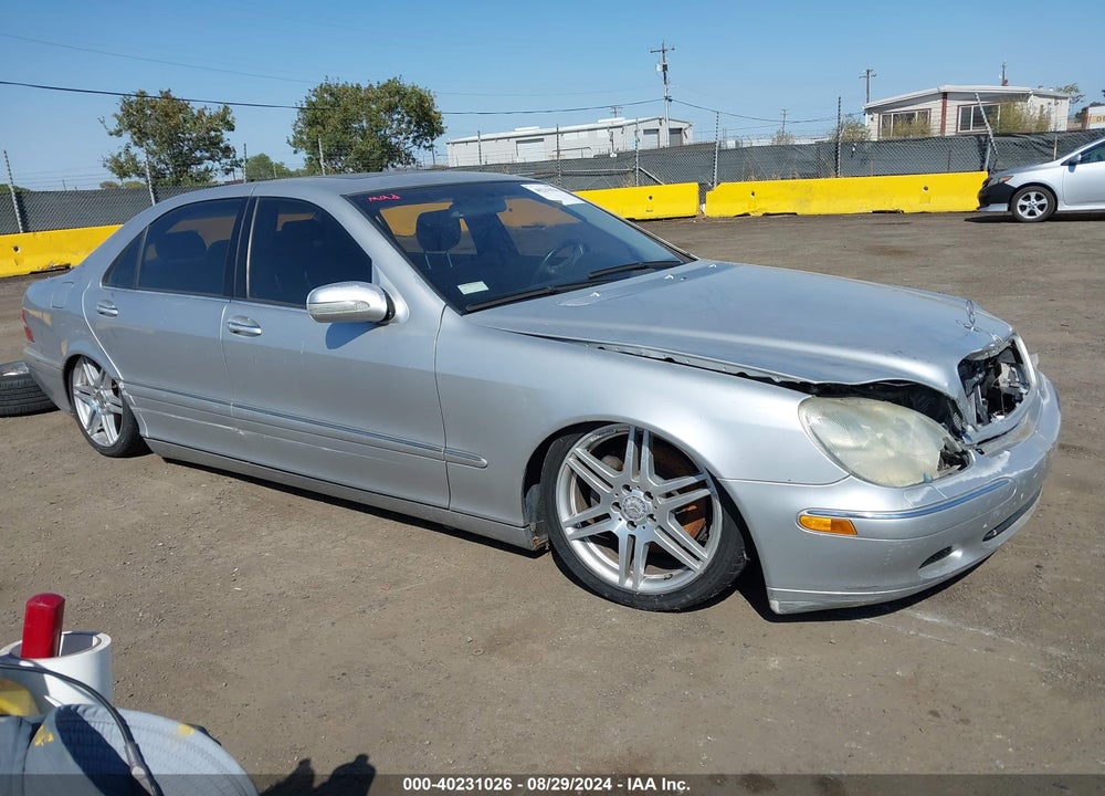 2001 MERCEDES-BENZ S 430 VIN: WDBNG70J51A198135