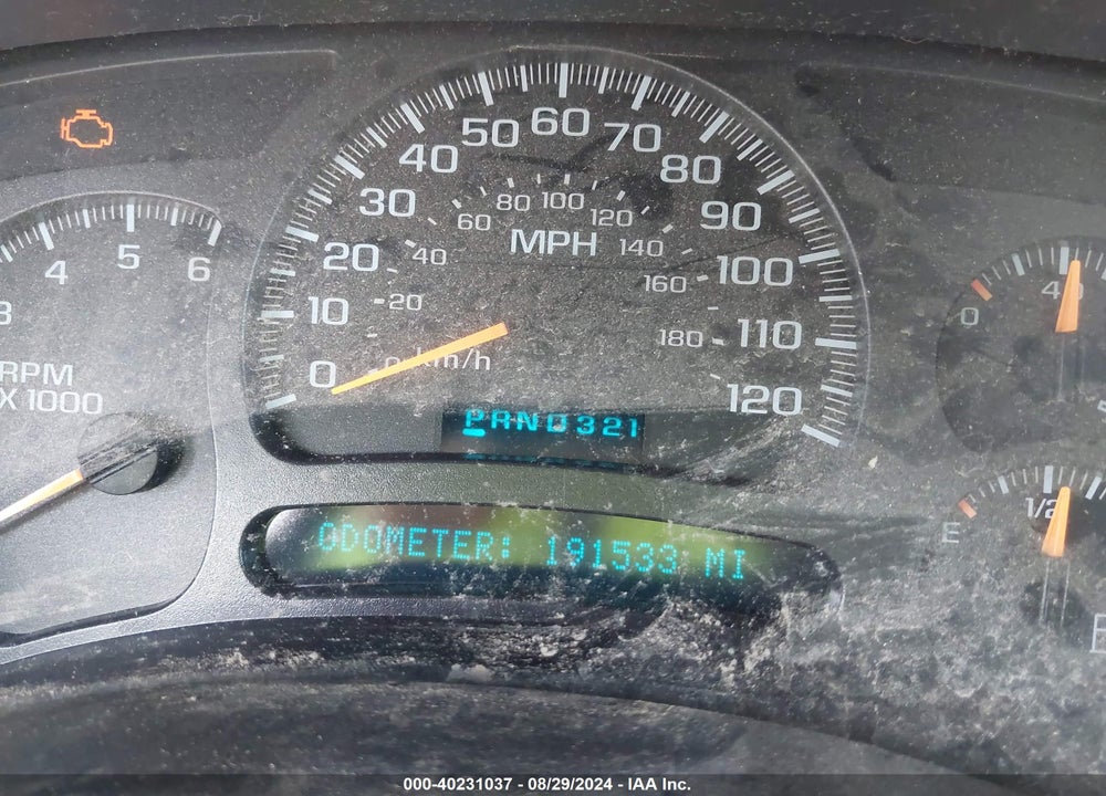 2003 CHEVROLET SILVERADO 1500 VIN: 2GCEK19T731303238