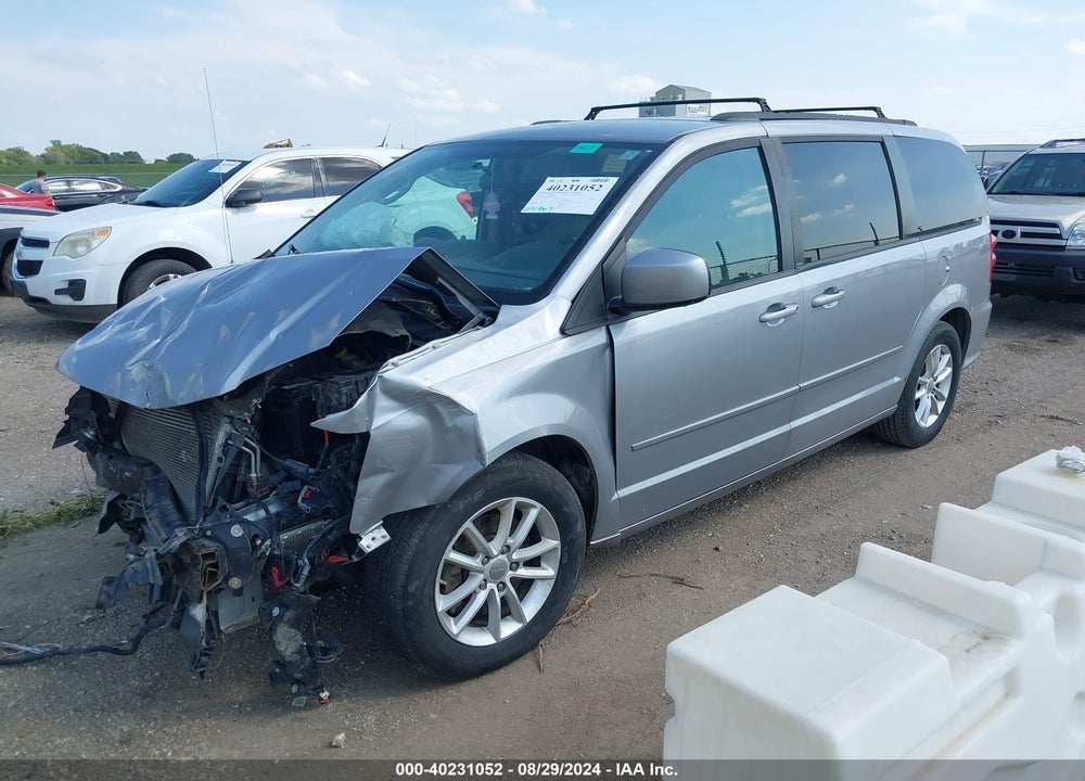 2014 DODGE GRAND CARAVAN SXT VIN: 2C4RDGCG6ER242169