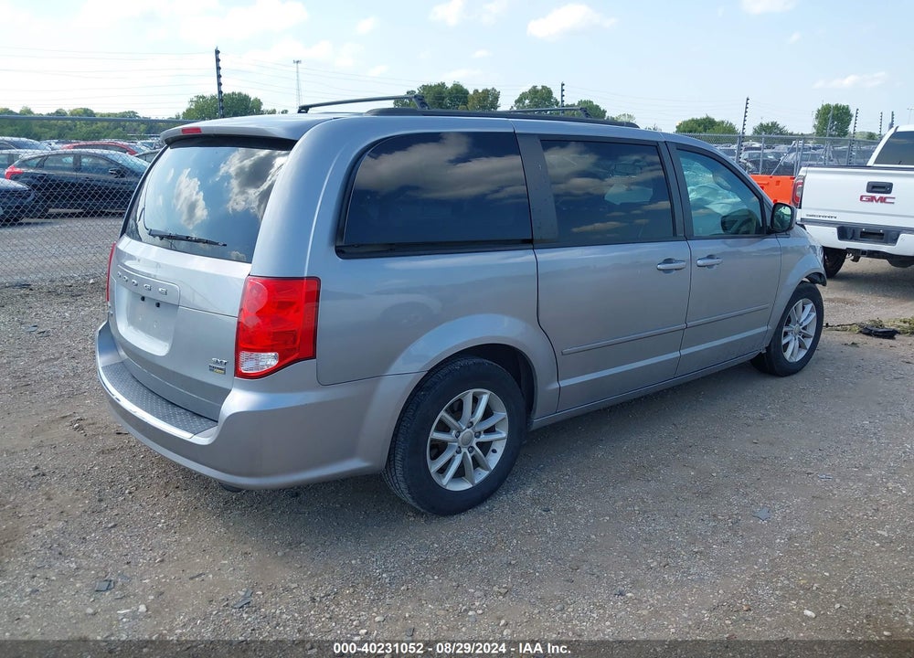 2014 DODGE GRAND CARAVAN SXT VIN: 2C4RDGCG6ER242169