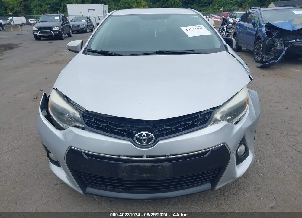 2015 TOYOTA COROLLA S PLUS VIN: 2T1BURHE1FC376481