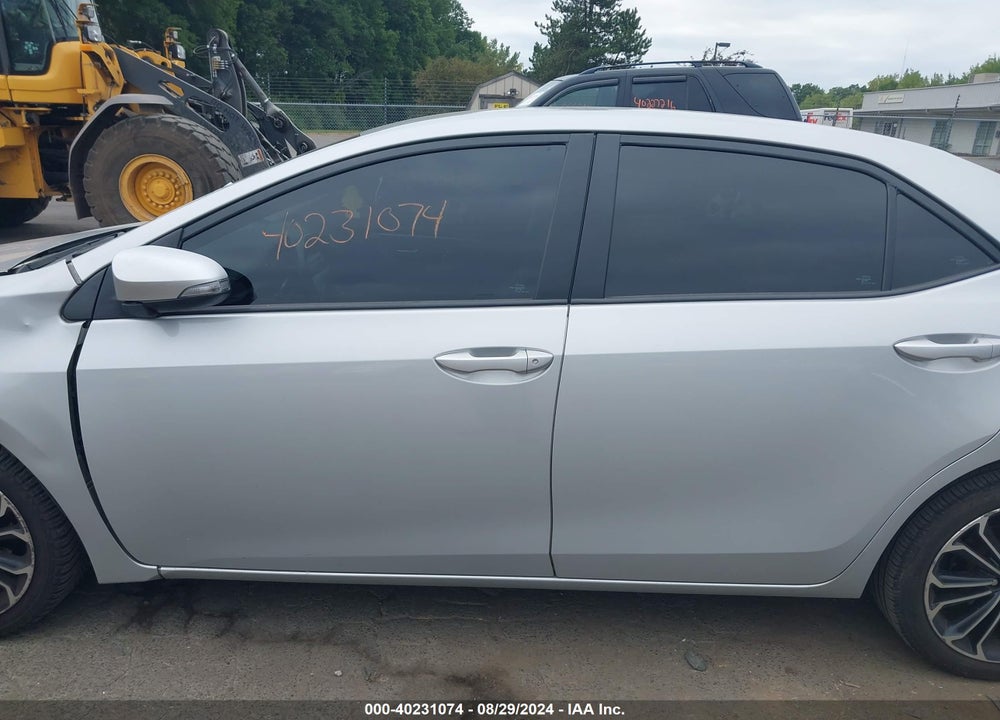 2015 TOYOTA COROLLA S PLUS VIN: 2T1BURHE1FC376481