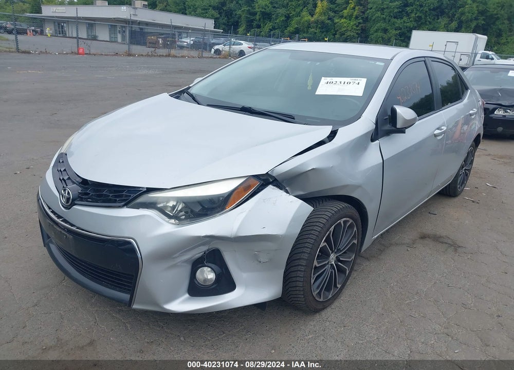 2015 TOYOTA COROLLA S PLUS VIN: 2T1BURHE1FC376481