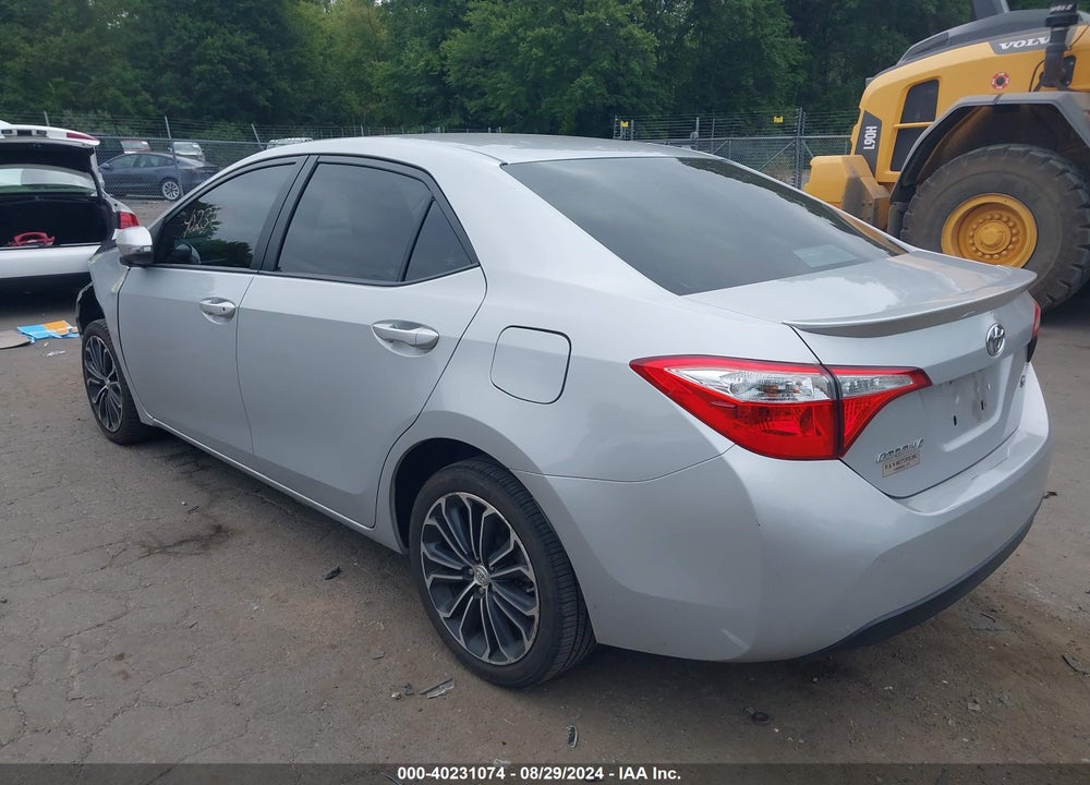 2015 TOYOTA COROLLA S PLUS VIN: 2T1BURHE1FC376481