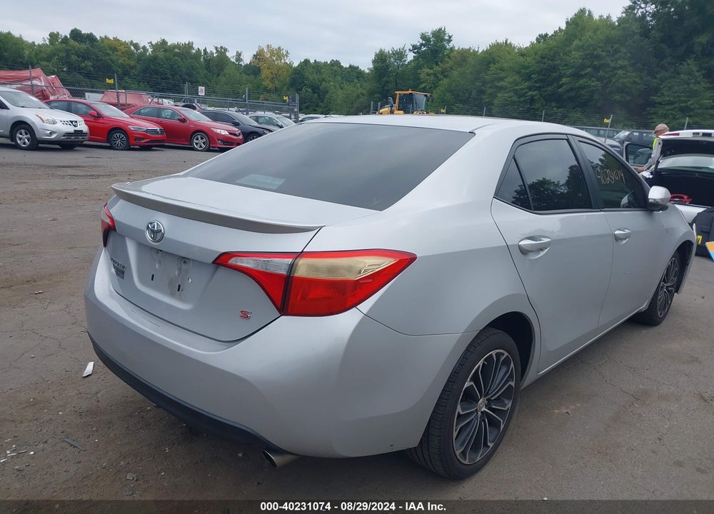 2015 TOYOTA COROLLA S PLUS VIN: 2T1BURHE1FC376481