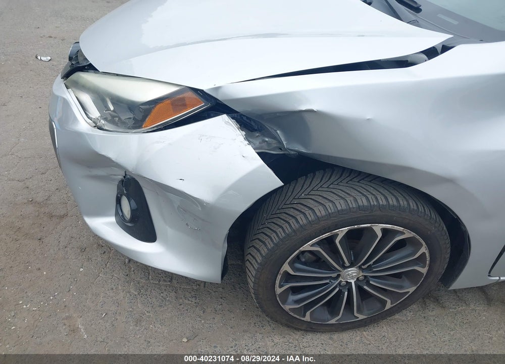 2015 TOYOTA COROLLA S PLUS VIN: 2T1BURHE1FC376481
