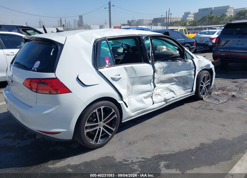 2017 VOLKSWAGEN GOLF GTI AUTOBAHN 4-DOOR/S 4-DOOR/SE 4-DOOR/SPORT 4-DOOR VIN: 3VW447AU5HM062788