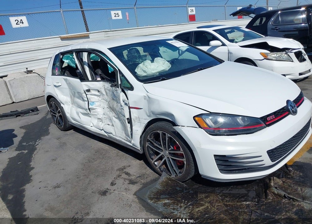 2017 VOLKSWAGEN GOLF GTI AUTOBAHN 4-DOOR/S 4-DOOR/SE 4-DOOR/SPORT 4-DOOR VIN: 3VW447AU5HM062788