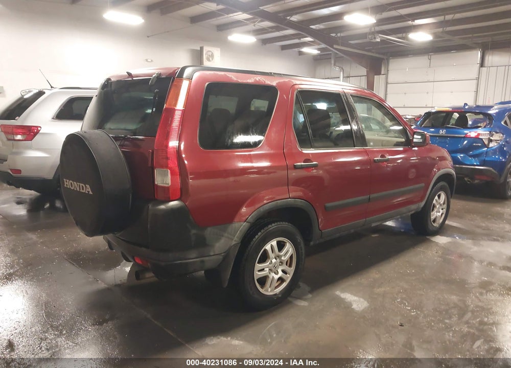 2004 HONDA CR-V EX VIN: JHLRD78874C059763