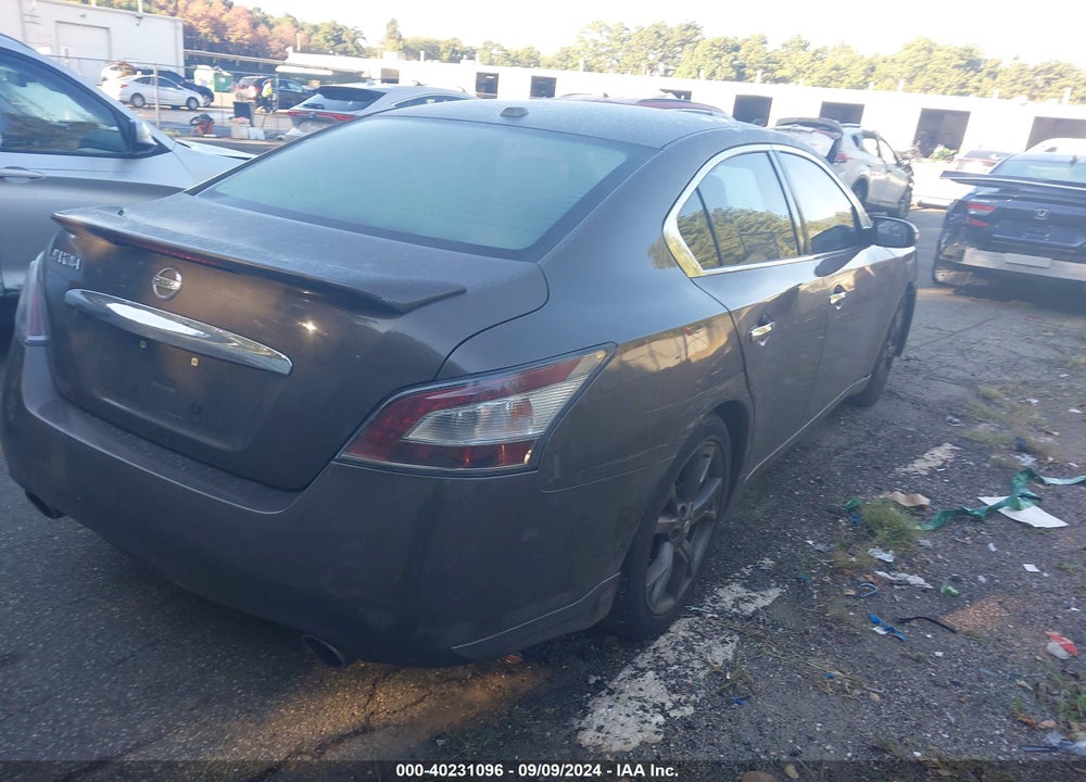 2012 NISSAN MAXIMA 3.5 SV VIN: 1N4AA5AP2CC811723