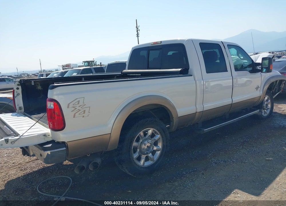 2014 FORD F-250 LARIAT VIN: 1FT7W2BT1EEA85540