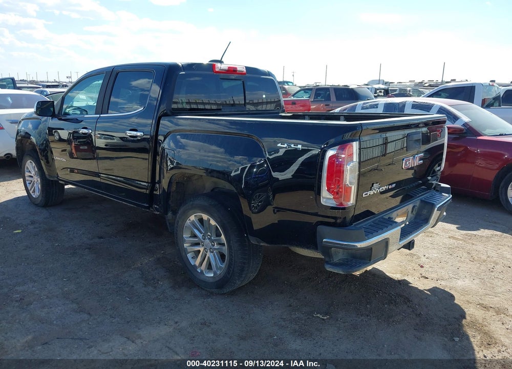 2017 GMC CANYON SLT VIN: 1GTG6DEN1H1258672