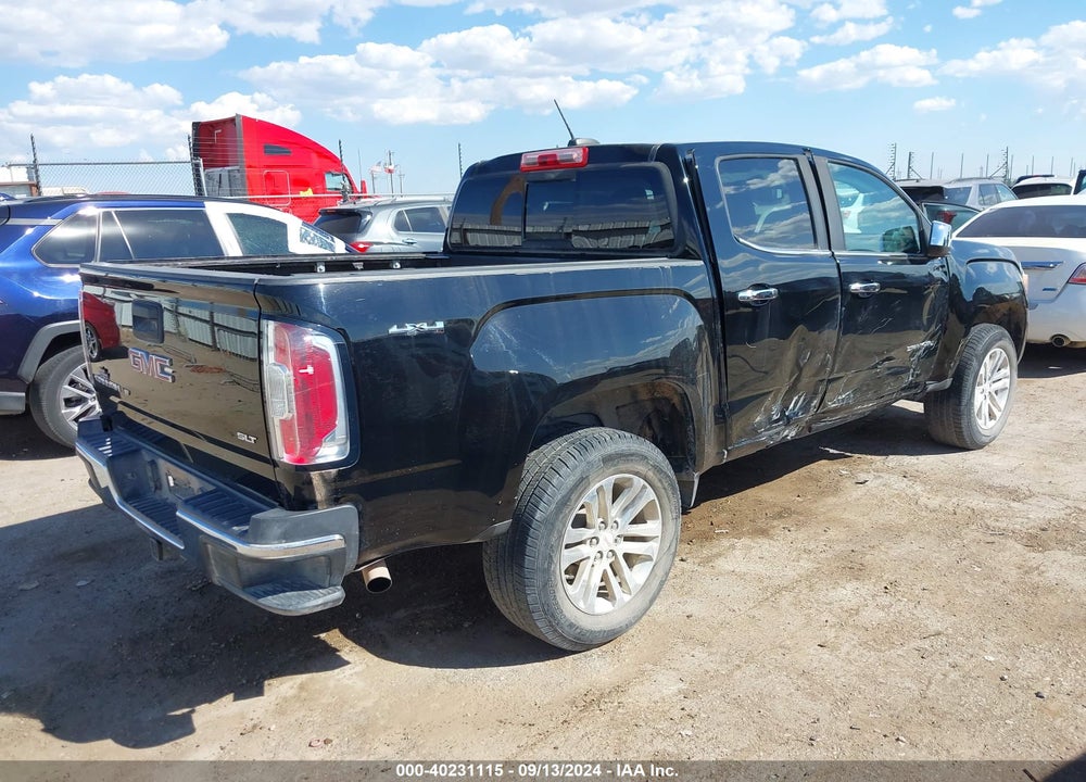 2017 GMC CANYON SLT VIN: 1GTG6DEN1H1258672