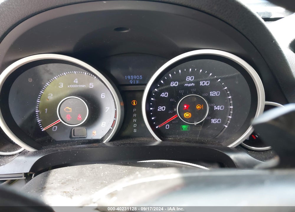 2012 ACURA TL 3.5 VIN: 19UUA8F27CA021109