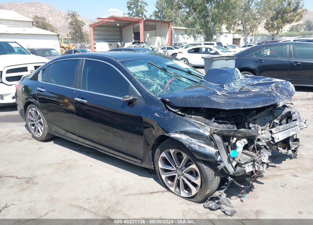 2014 HONDA ACCORD SPORT VIN: 1HGCR2F57EA297983
