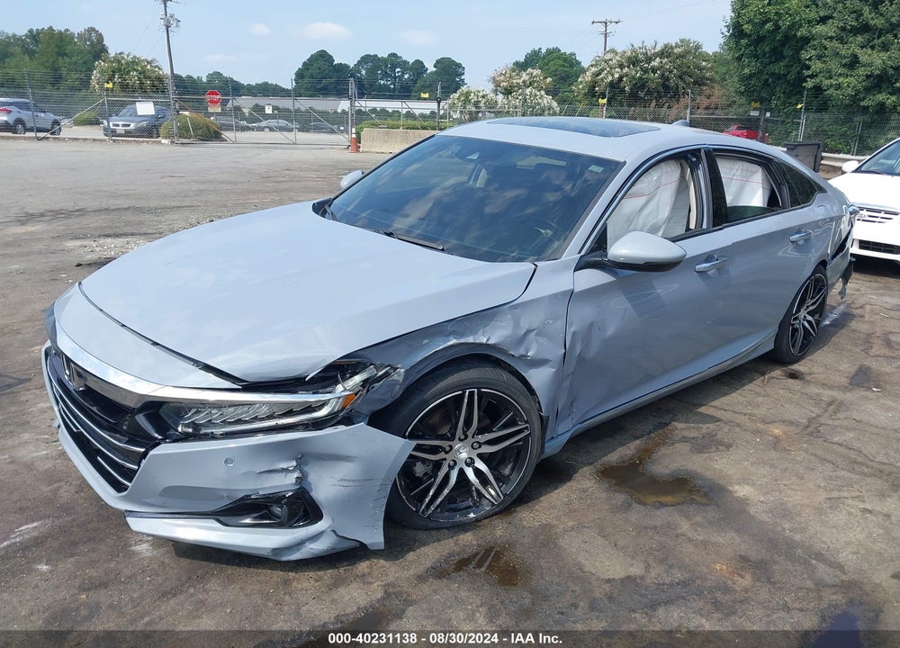 2021 HONDA ACCORD TOURING VIN: 1HGCV2F94MA025355