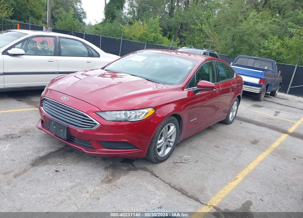 2018 FORD FUSION HYBRID VIN: 3FA6P0LU7JR286876