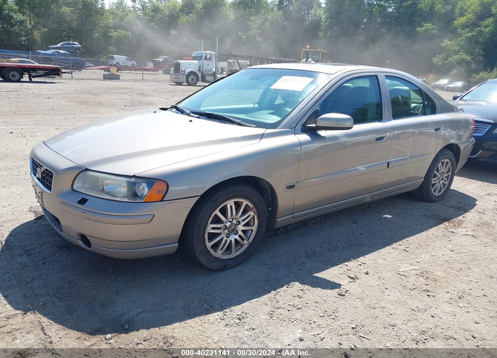 2005 VOLVO S60 2.4 VIN: YV1RS612552470177