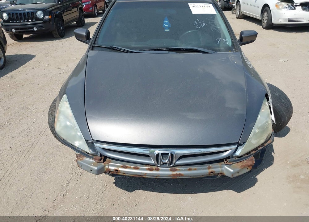 2006 HONDA ACCORD 2.4 EX VIN: 1HGCM567X6A102185