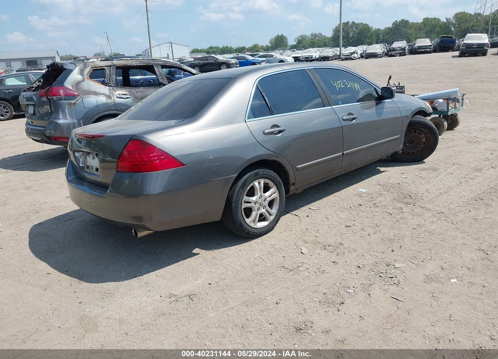 2006 HONDA ACCORD 2.4 EX VIN: 1HGCM567X6A102185