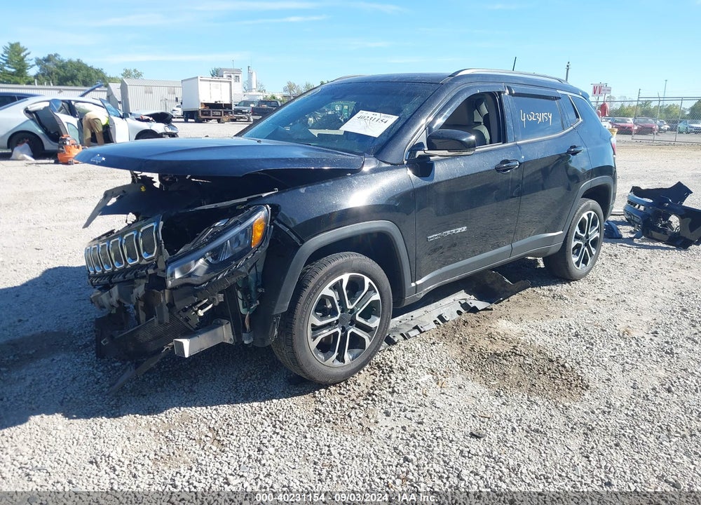 2022 JEEP COMPASS LIMITED 4X4 VIN: 3C4NJDCB7NT108889