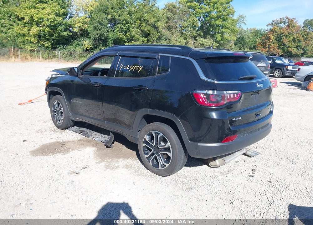 2022 JEEP COMPASS LIMITED 4X4 VIN: 3C4NJDCB7NT108889