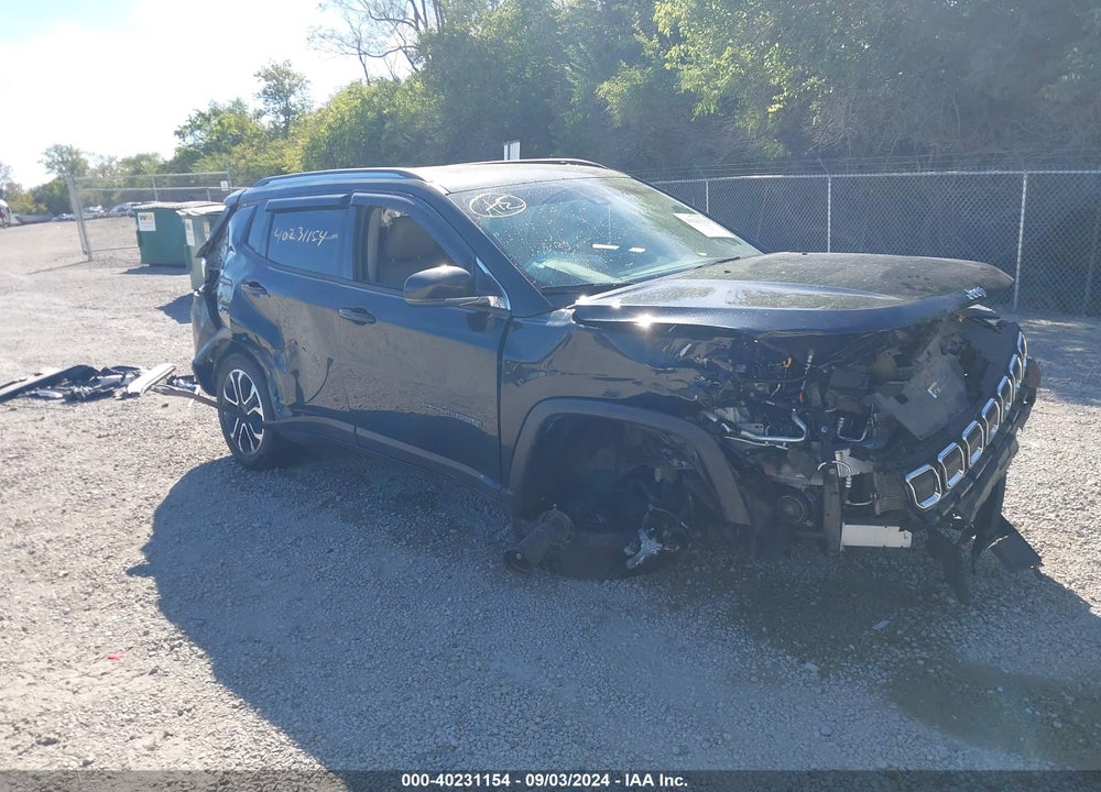 2022 JEEP COMPASS LIMITED 4X4 VIN: 3C4NJDCB7NT108889