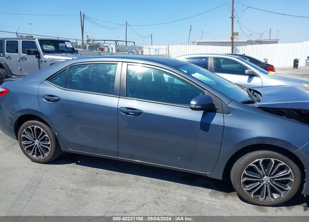 2014 TOYOTA COROLLA S PLUS VIN: 5YFBURHE9EP152096