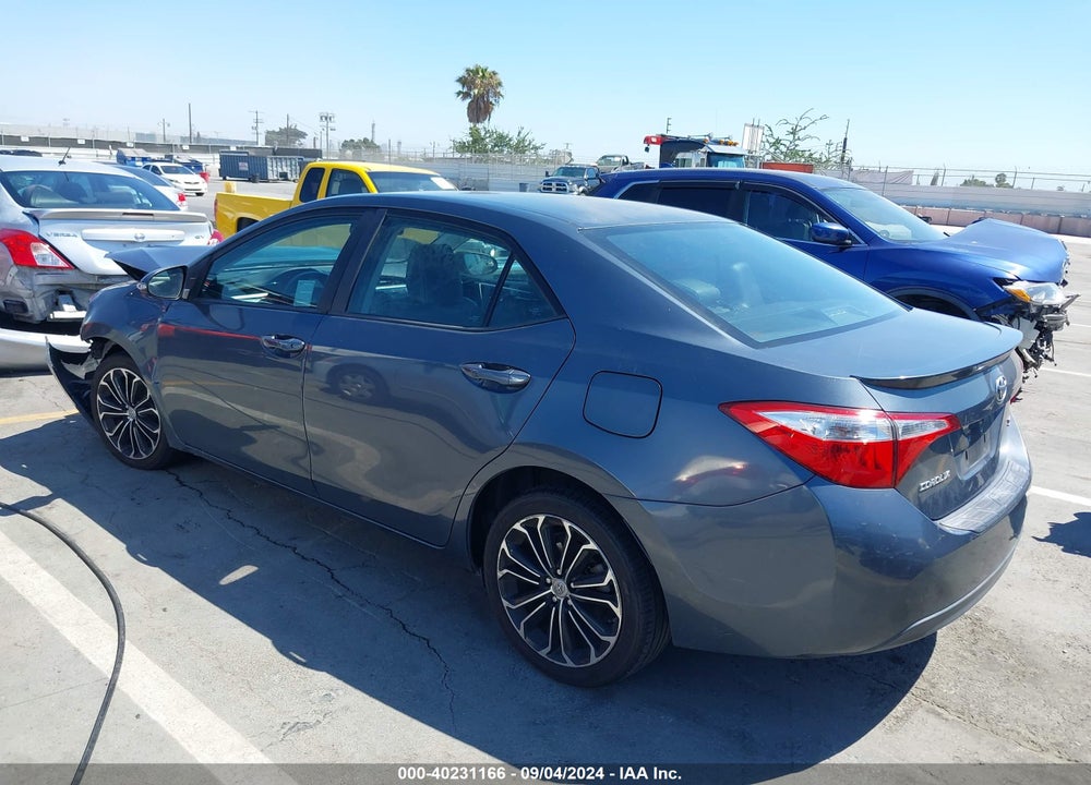 2014 TOYOTA COROLLA S PLUS VIN: 5YFBURHE9EP152096