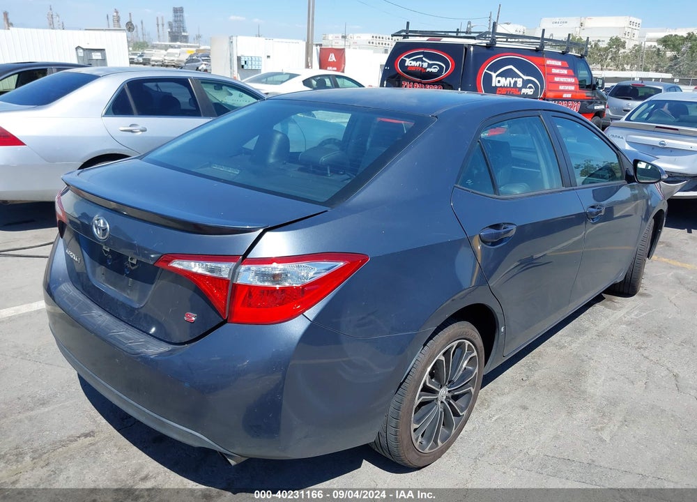 2014 TOYOTA COROLLA S PLUS VIN: 5YFBURHE9EP152096