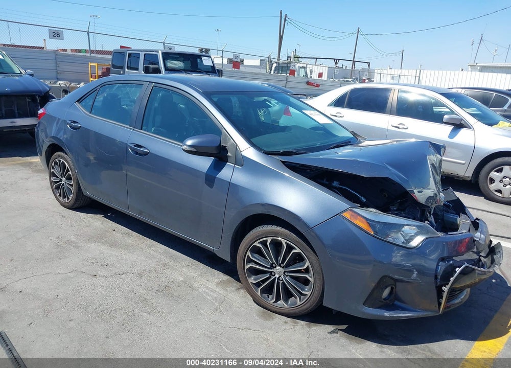2014 TOYOTA COROLLA S PLUS VIN: 5YFBURHE9EP152096