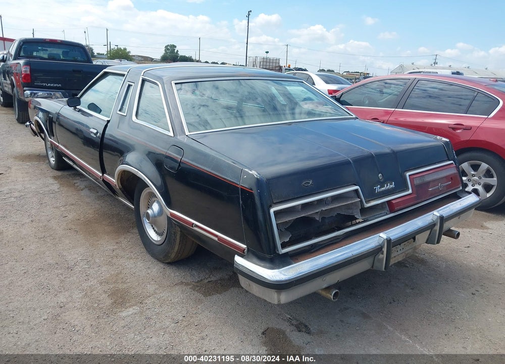 1978 FORD THUNDERBIRD VIN: 8J87H154590