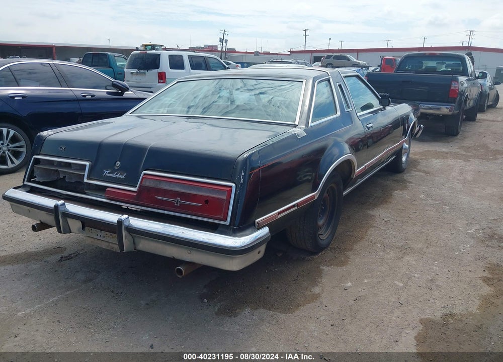 1978 FORD THUNDERBIRD VIN: 8J87H154590