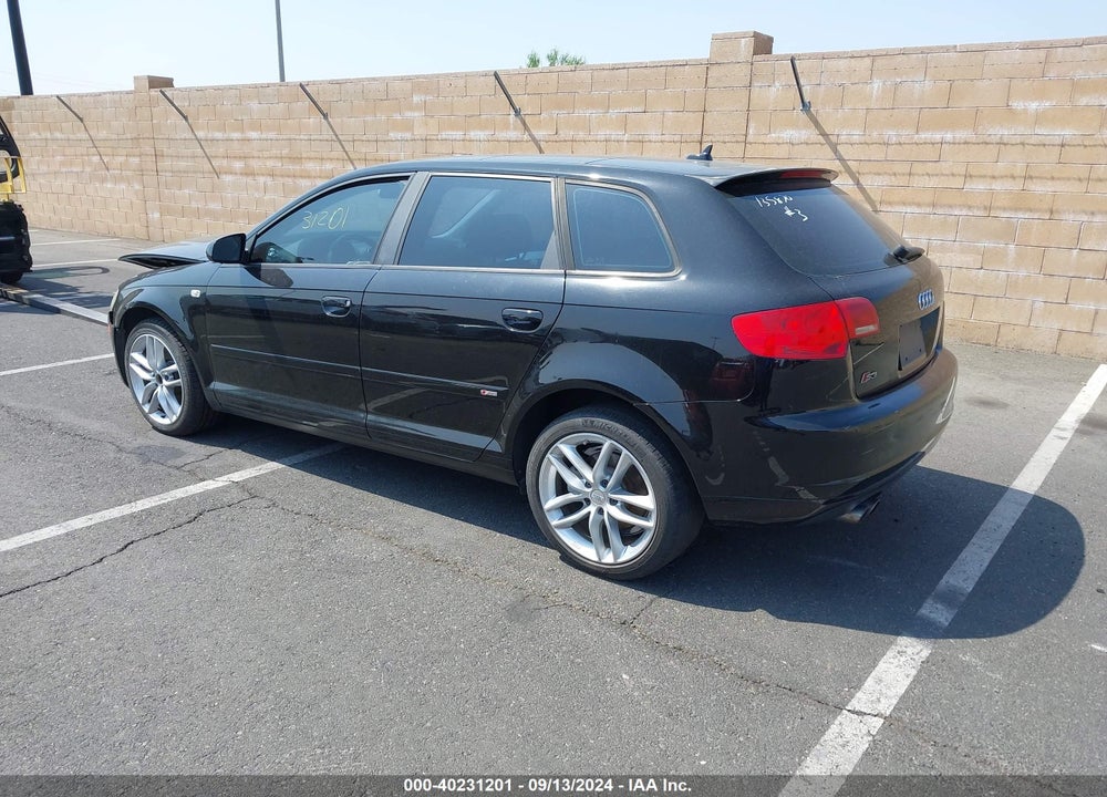 2007 AUDI A3 2.0T VIN: WAUHF78P47A006848