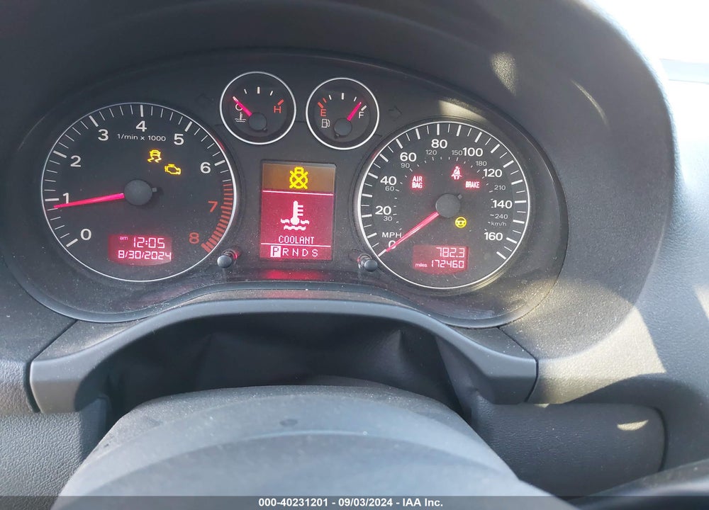 2007 AUDI A3 2.0T VIN: WAUHF78P47A006848