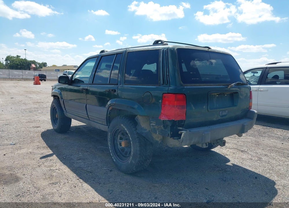 1996 JEEP GRAND CHEROKEE LAREDO VIN: 1J4GZ58Y3TC254598