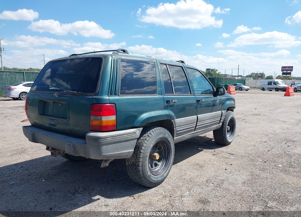 1996 JEEP GRAND CHEROKEE LAREDO VIN: 1J4GZ58Y3TC254598