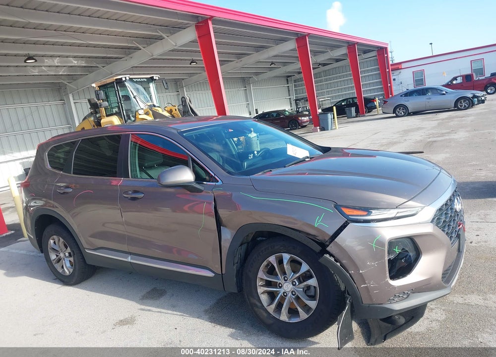 2019 HYUNDAI SANTA FE SE VIN: 5NMS23ADXKH111194