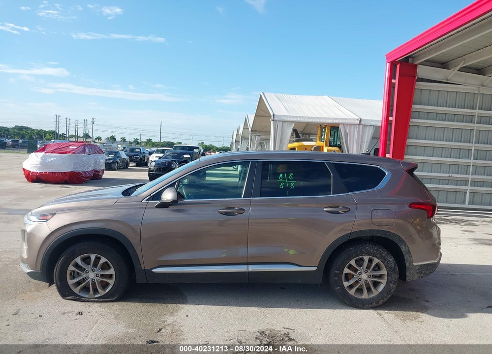 2019 HYUNDAI SANTA FE SE VIN: 5NMS23ADXKH111194