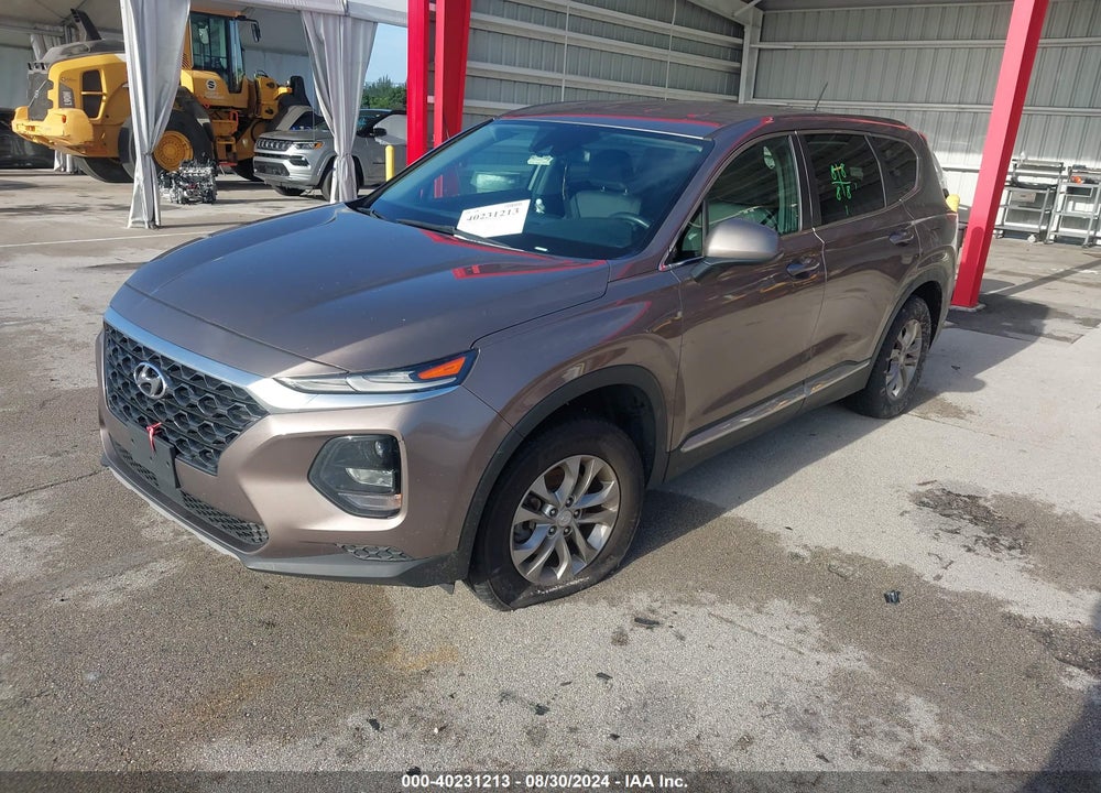 2019 HYUNDAI SANTA FE SE VIN: 5NMS23ADXKH111194